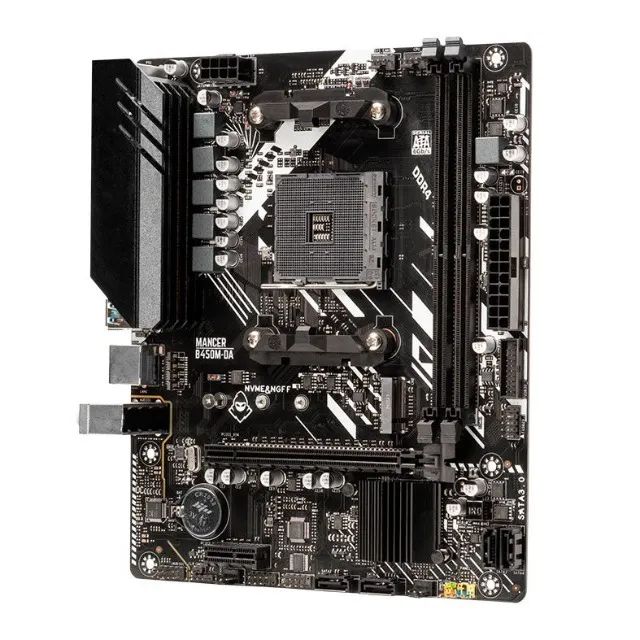 Placa Mae Mancer B450, DDR4, Socket AM4, M-ATX, Chipset AMD B450 - Foto 2