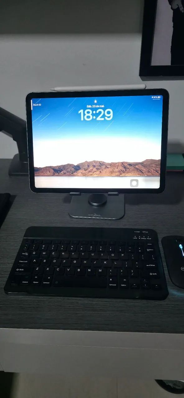 Ipad Air 5ª Geração 256GB Wifi+Celular + Apple pencil 2ª Geração +