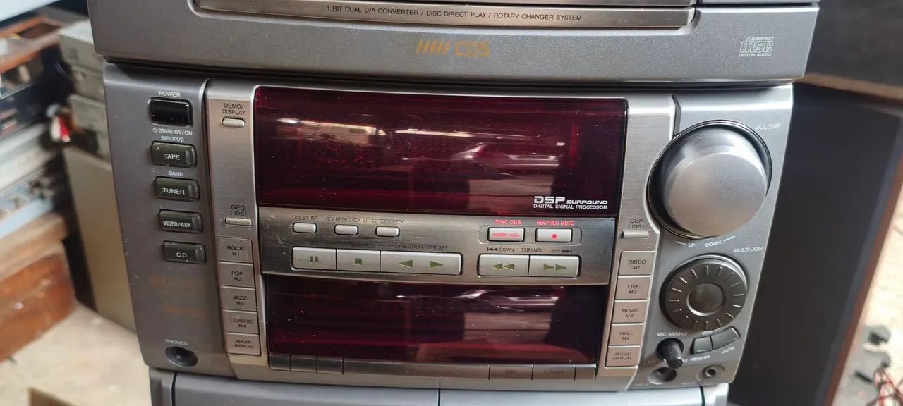Central Aiwa F15 bem conservada  - Foto 3