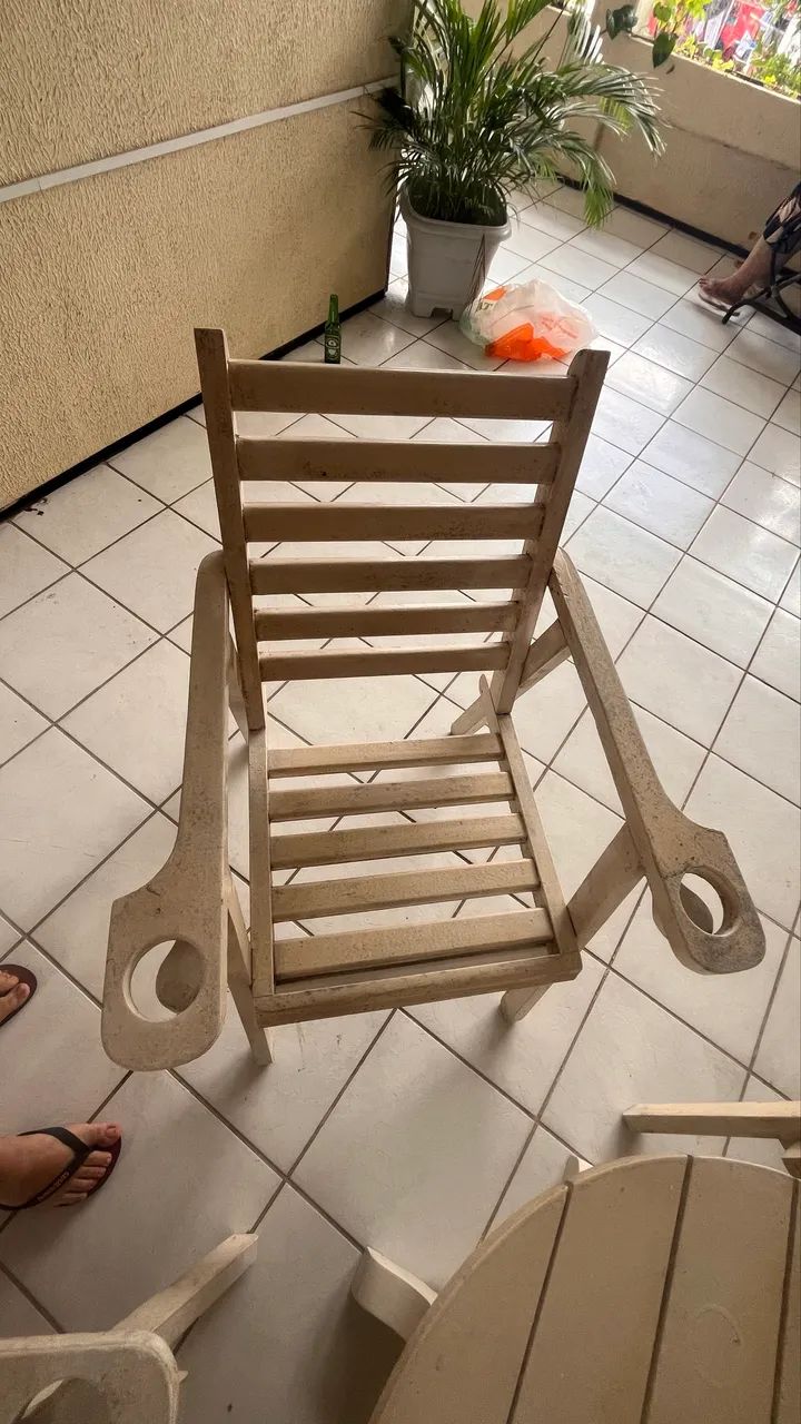 Conjunto de cadeiras de varanda e jardim  - Foto 3