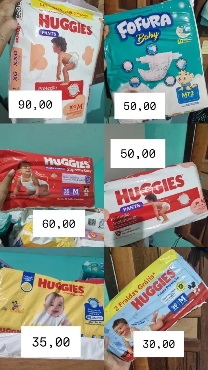 Fraldas M 