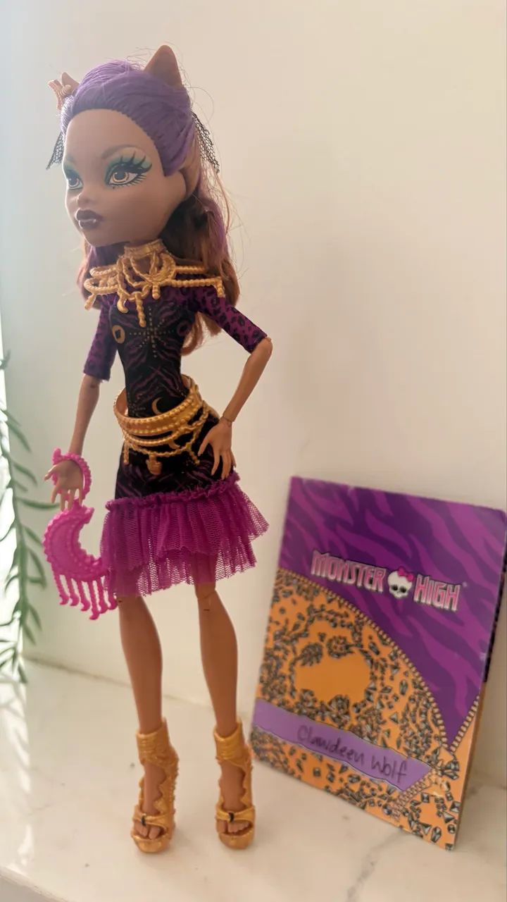 Boneca Monster High Clawdeen Wolf - Frights, Camera, Action! - Foto 4
