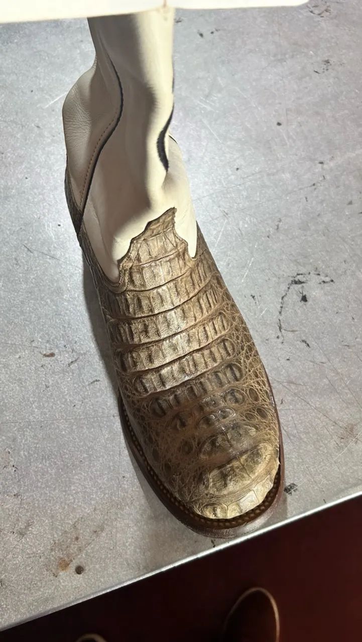 Bota Couro de Jacaré  - Foto 3