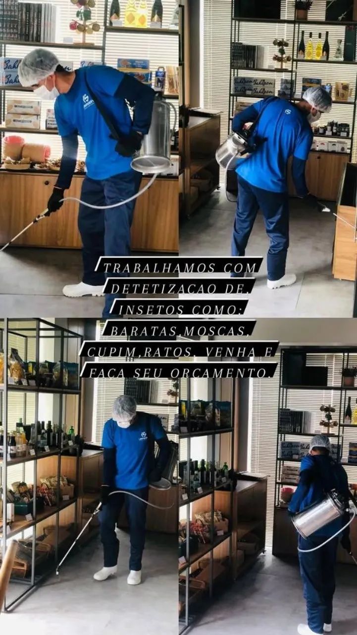 DETETIZACAO DE BARATAS, RATOS E CUPIM E OUTRAS PRAGAS..
