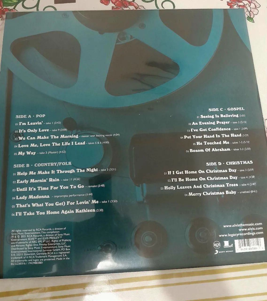 Disco vinil elvis presley 64962190654082122