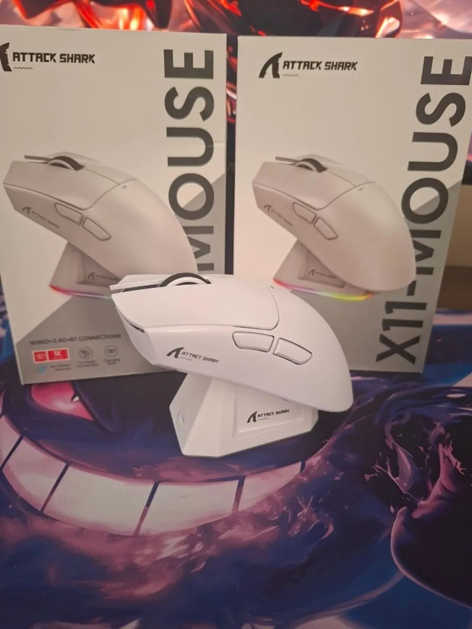 MOUSE GAMER ATTACK SHARK X11 - Foto 2