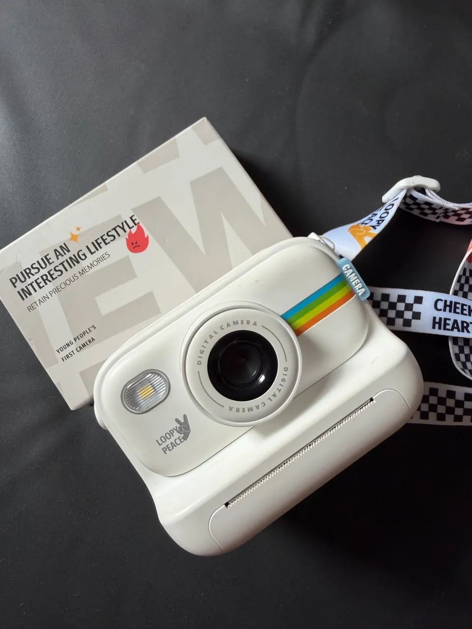 Câmera digital com impressão instantânea - completa e funcionando! - Foto 3
