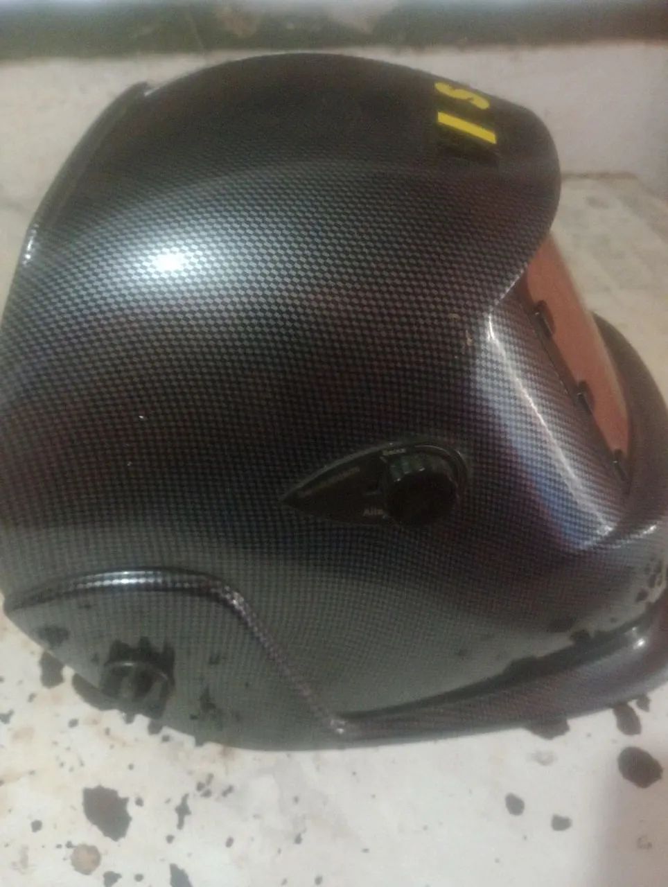 Máscara de solda escurecimento automático. - Foto 2