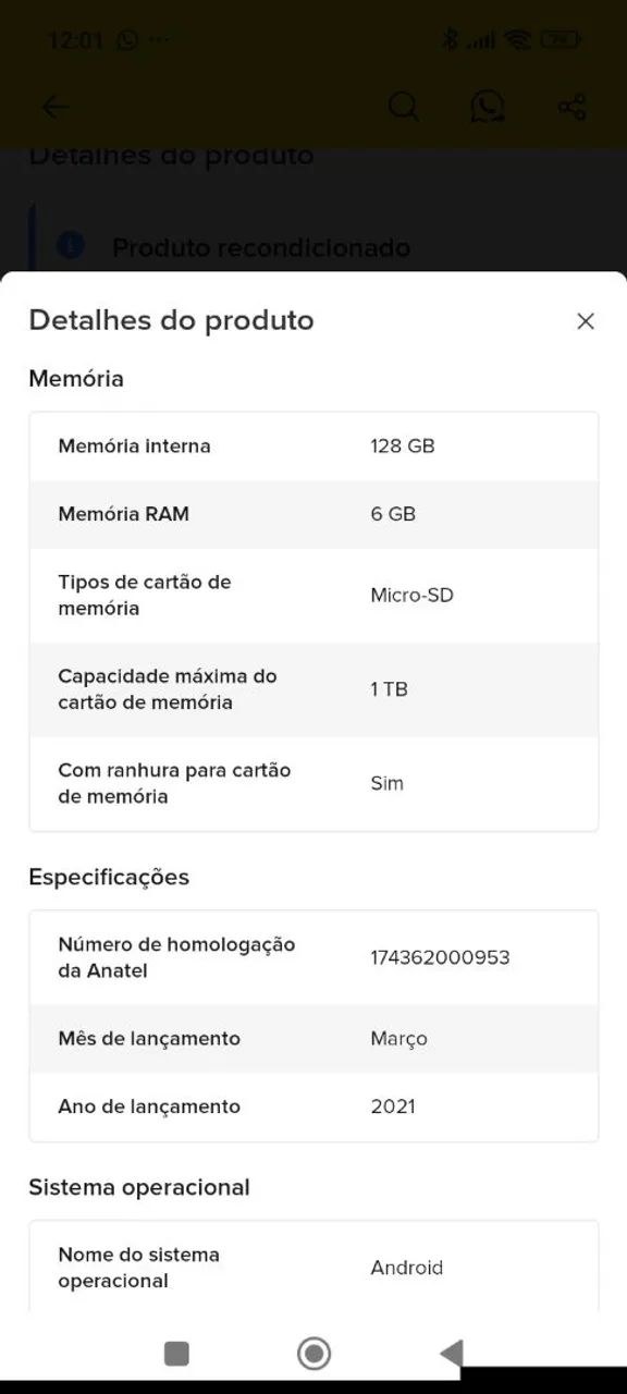 Celular Samsung A53 5g - Foto 4