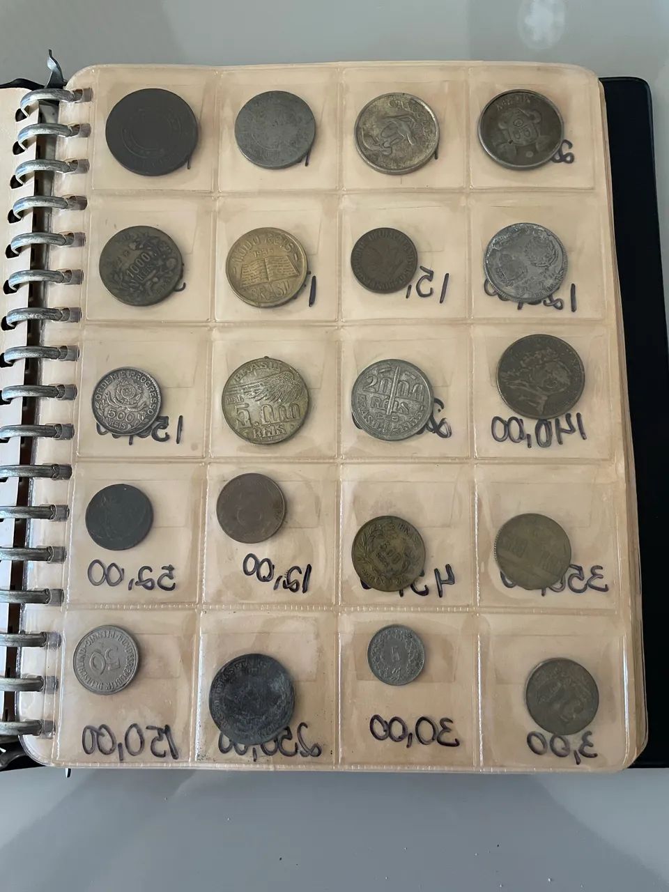 ÁLBUM DE MOEDAS ANTIGAS #NUMISMÁTICA  - Foto 5