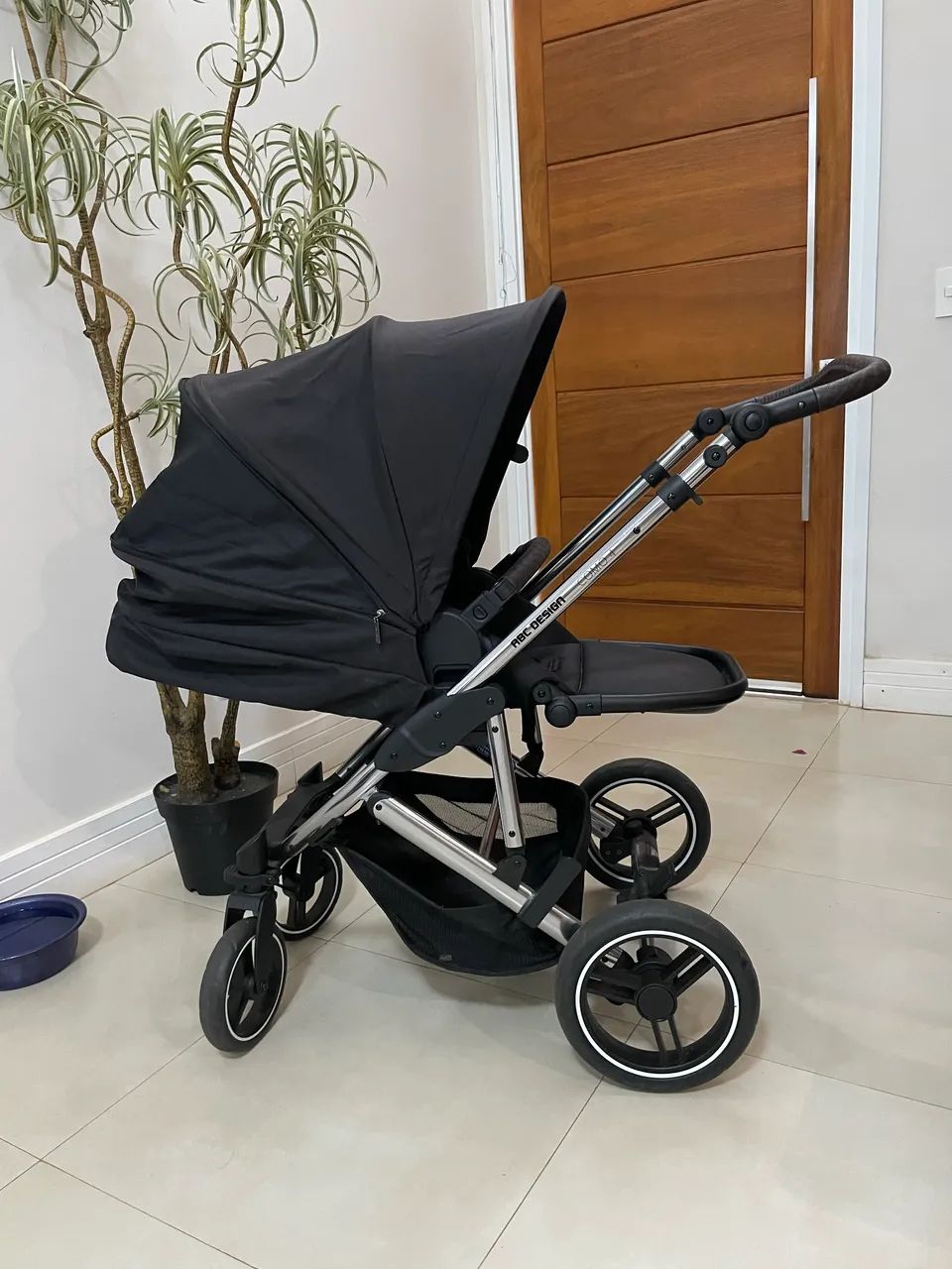 Kit ABC Design - Carrinho, moisés e bebê conforto - Foto 2