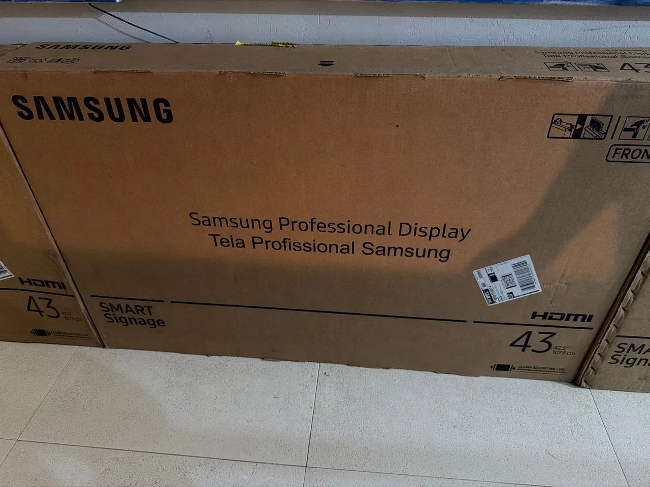 Carcaça de tv Samsung 43 polegadas 
