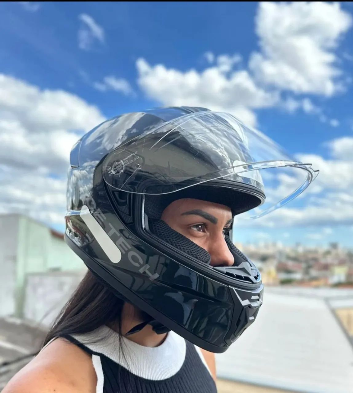 Capacete Esportivo N:58 - Foto 2