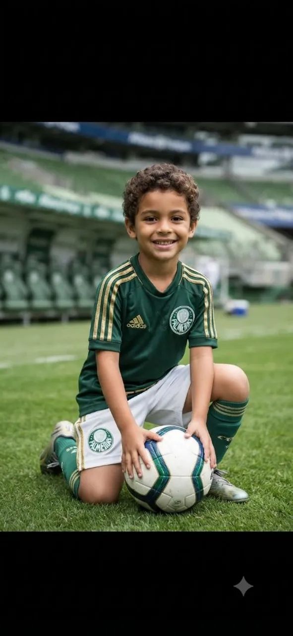 Conjunto Palmeiras infantil 