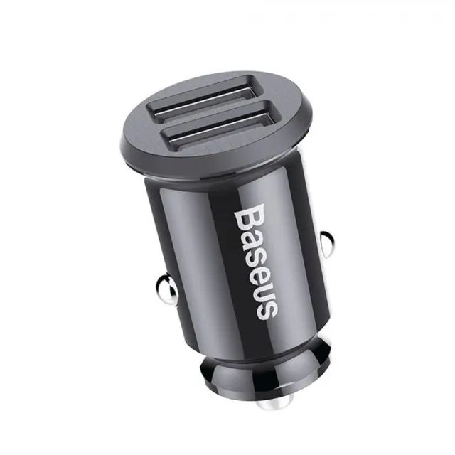 Carregador Veicular Baseus Mini Turbo USB duplo  - Foto 4