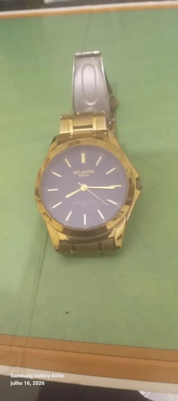 Relógio Atlantis gold