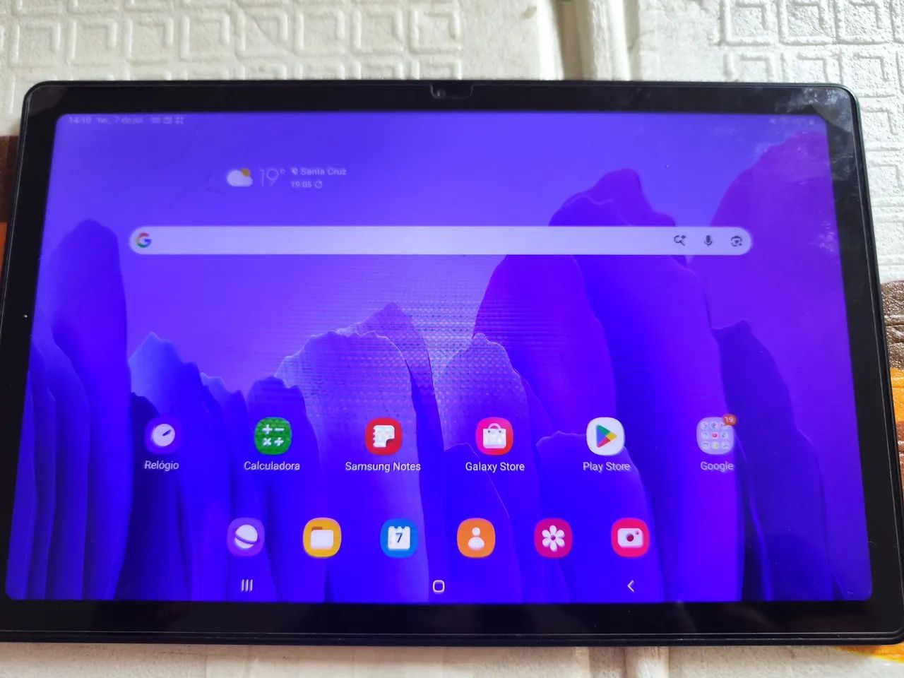 Galaxy tab A7 bateria com bug - Foto 5