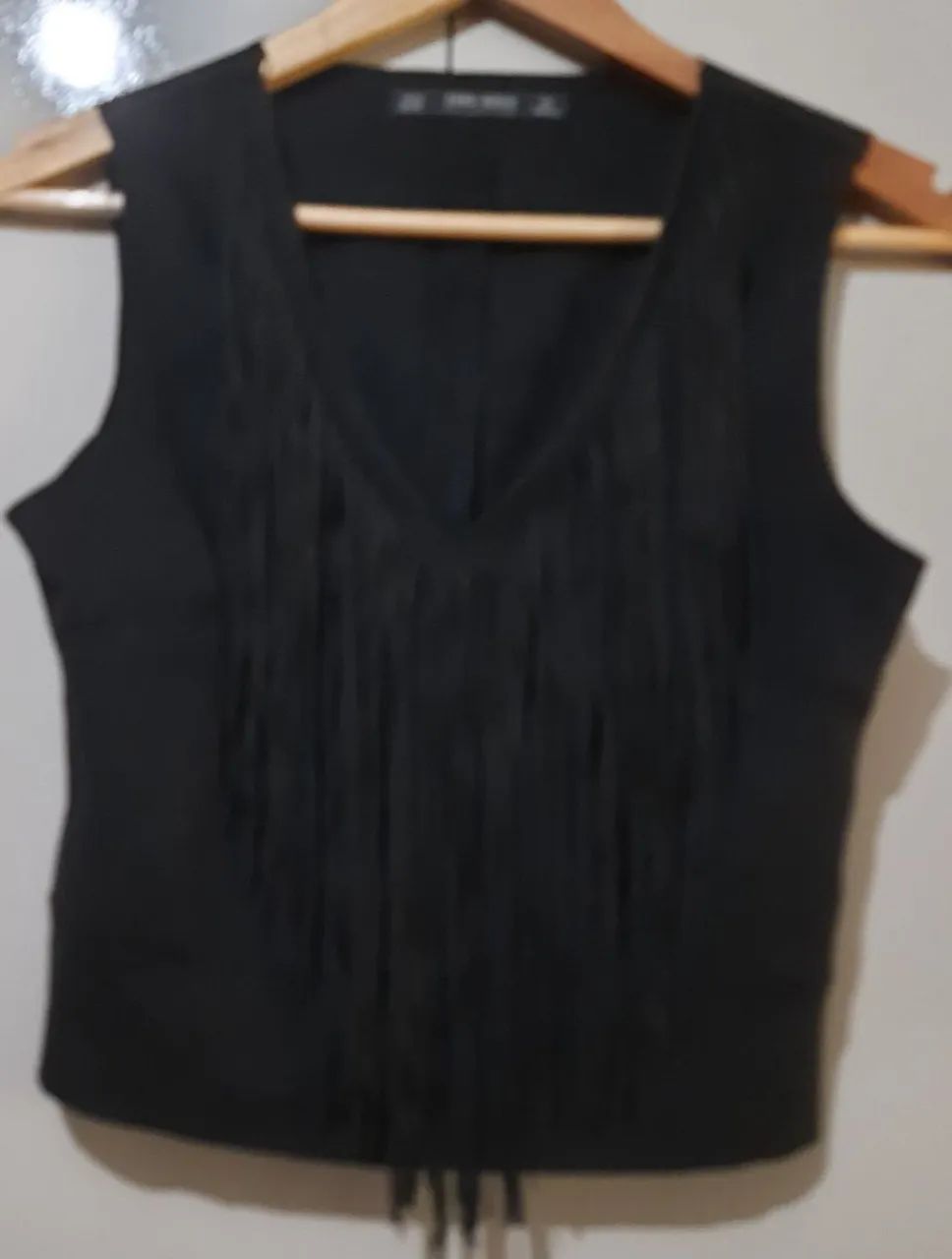 Blusa suede western ZARA - Foto 4