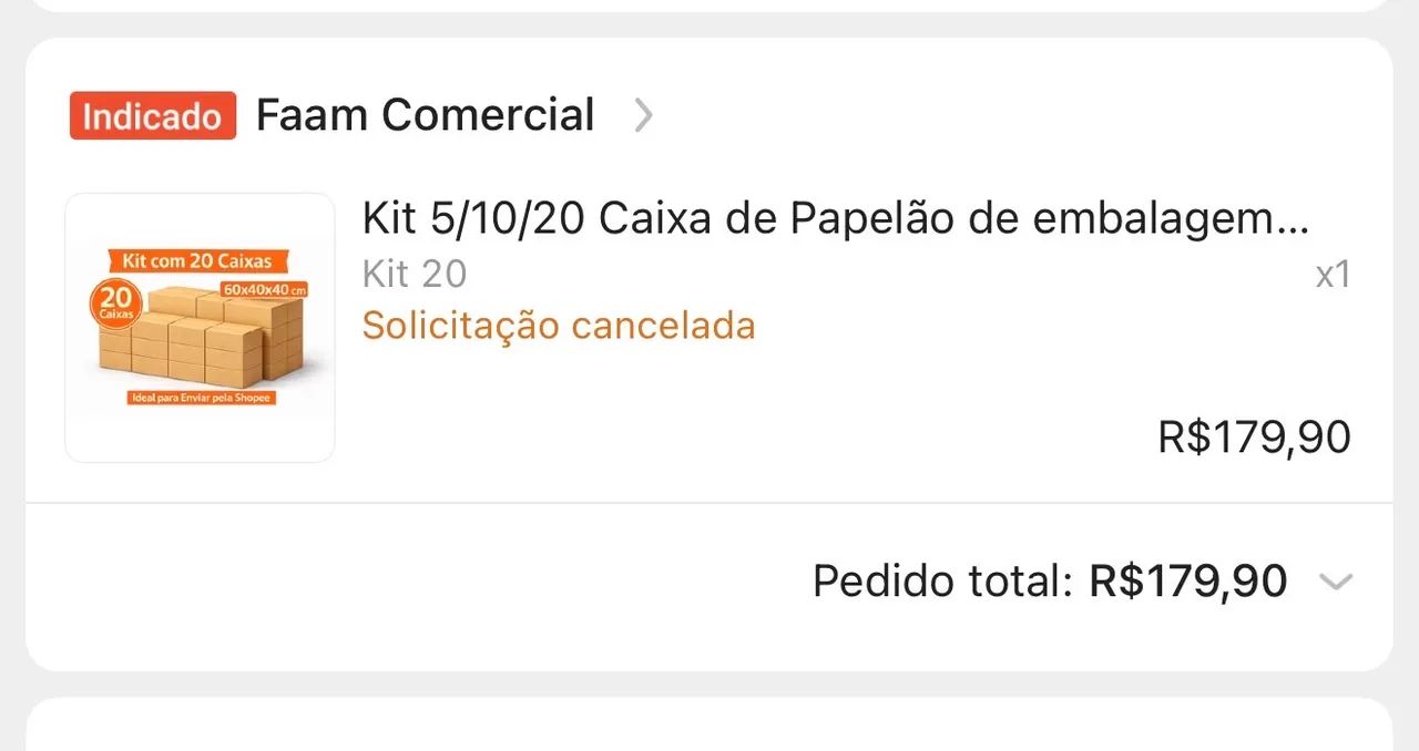 Kit 20 caixas grande de papelão para mudança  - Foto 2