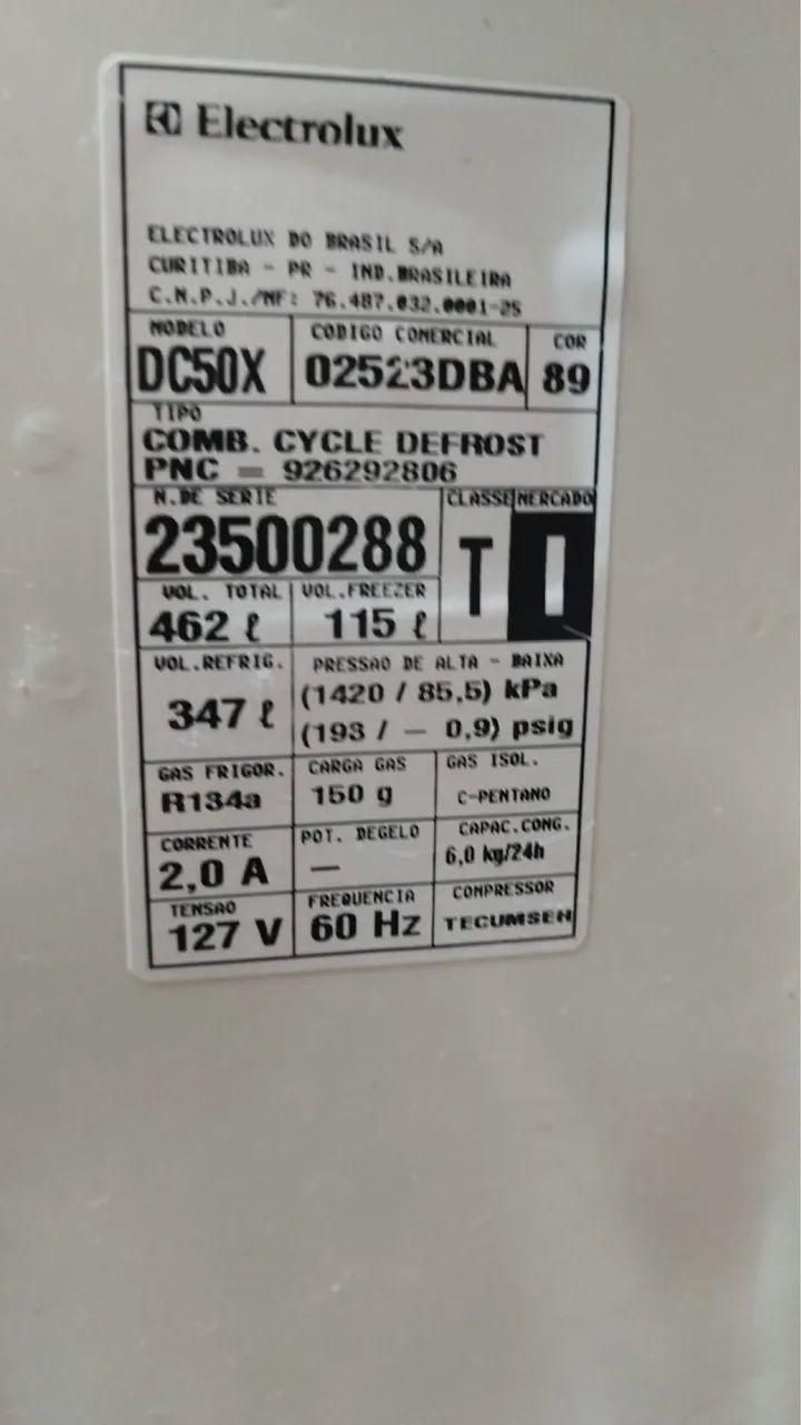 Refrigerador Electrolux DC50X  - Foto 3