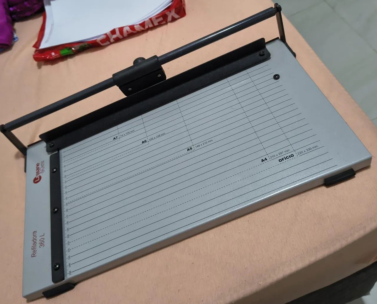 Refiladora de Papel Rotativa Lassane 360L - Foto 2