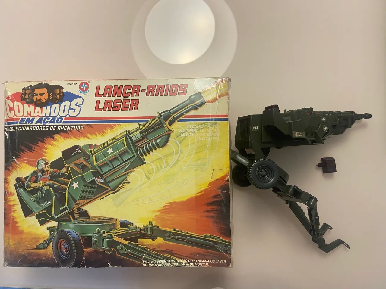 Lança Raio Laser Comandos em Ação com Caixa Original - Foto 3
