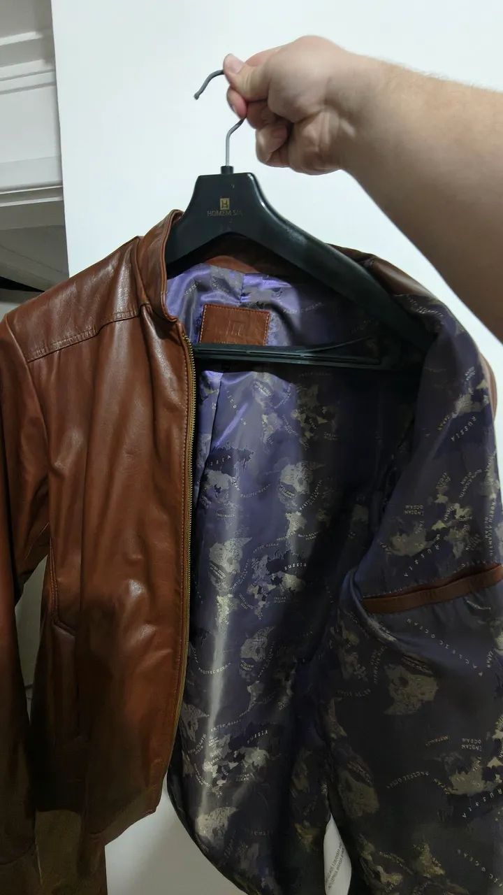 Jaqueta de couro legítimo Premium - Foto 4