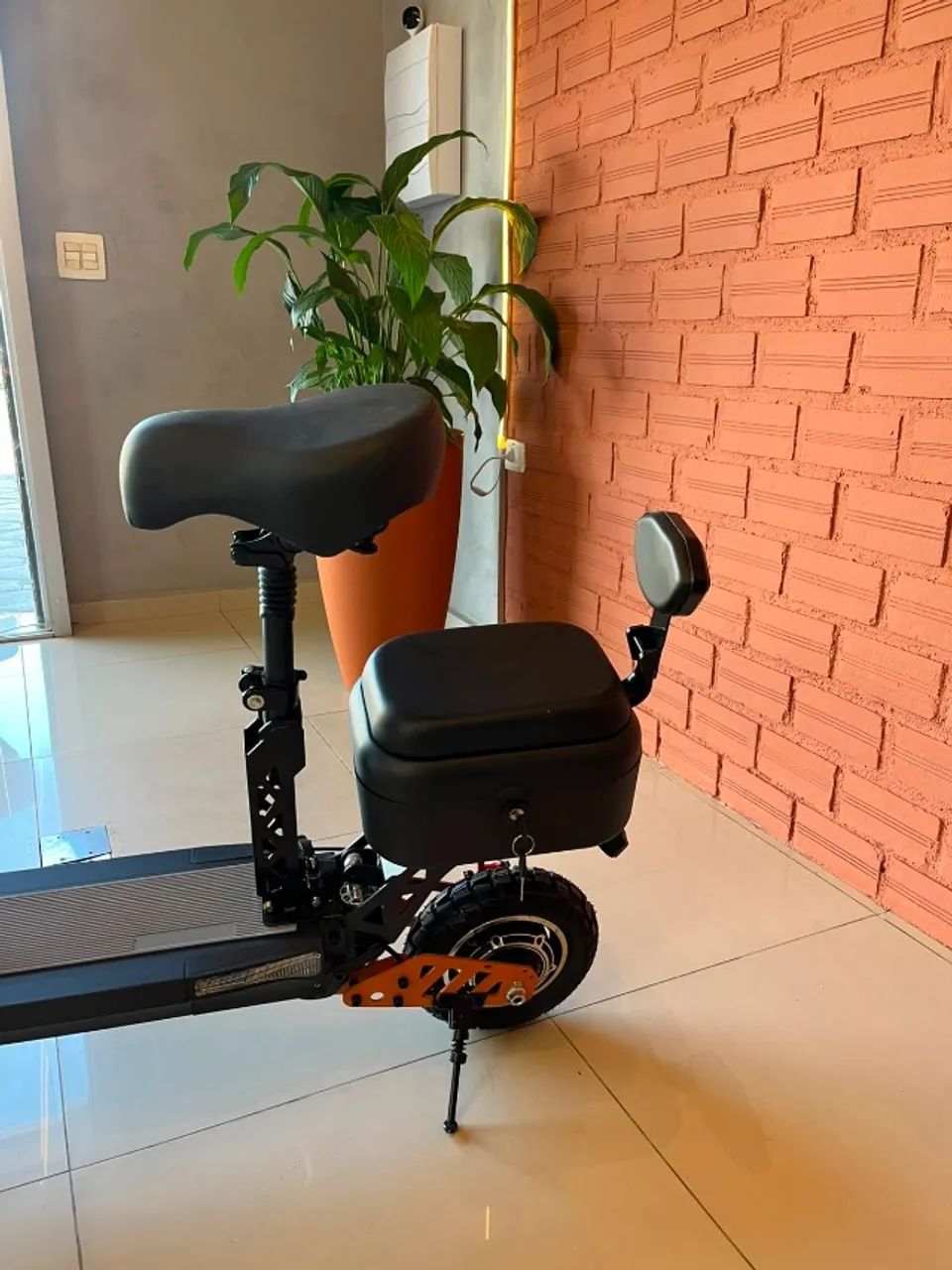 Patinete Elétrico 1000W Velocidade Até 49 km/h Autonomia de 35 a 45 km - Foto 3