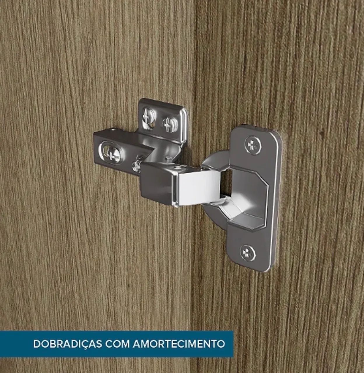 Armário guarda roupa Rimo com espelho  - Foto 4
