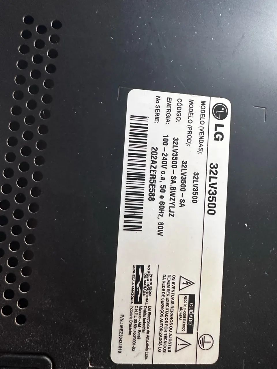 Tv LG 32? com crhome cast
