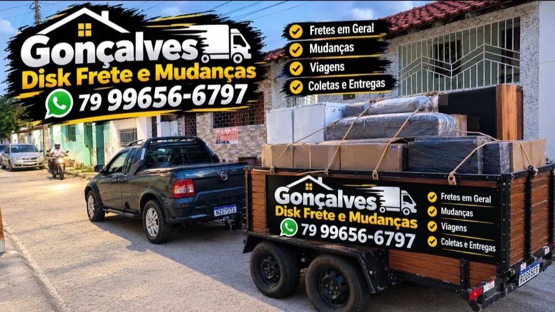 Fazemos Fretes E Mudanças, Com O Menor Preço E O Maior Cuidado Com Seus Móveis.
