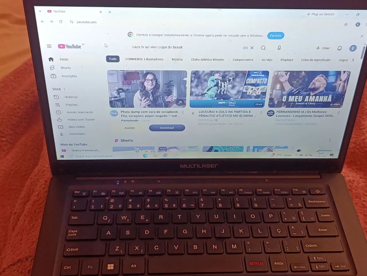 Notebook Multilaser 