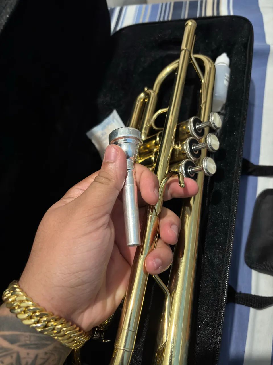Trompete BM super conservado - Foto 2