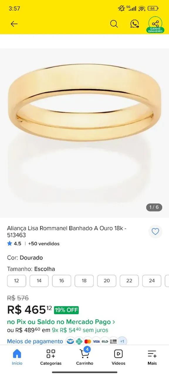 Aliança Rommanel - Foto 4