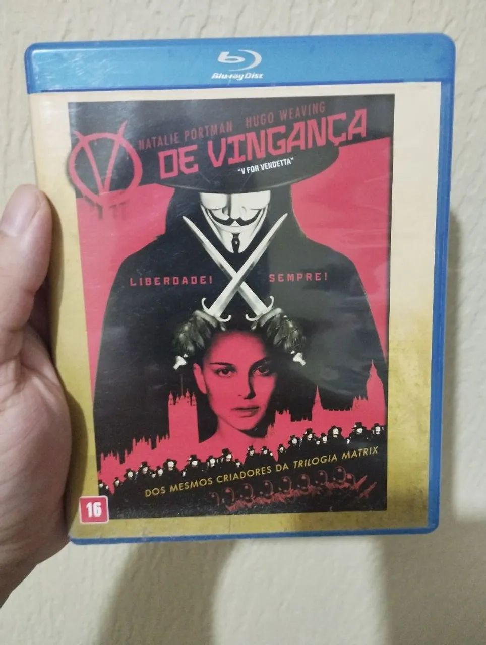 Blu-ray V de vingança 