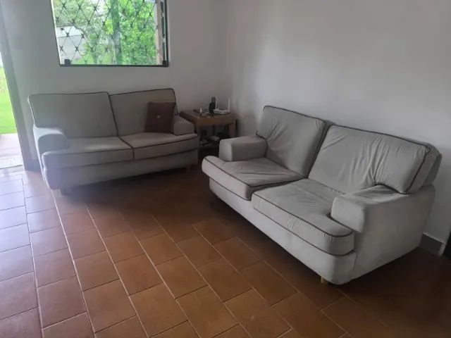 JOGO SOFÁ 2 LUGARES SUEDE - LIDER INTERIORES - Foto 3