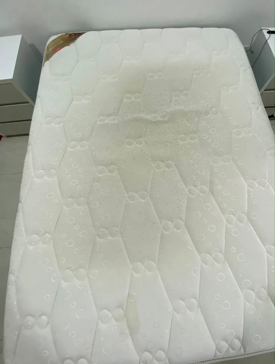 Colchão de casal Orthocrin + box   - Foto 2