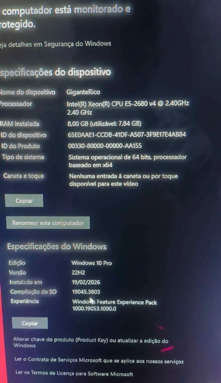 PC GAME XEON E5 2680V4 TROCO POR NINTENDO SWITCH V2 OU OLED MAS VOLTA - Foto 2