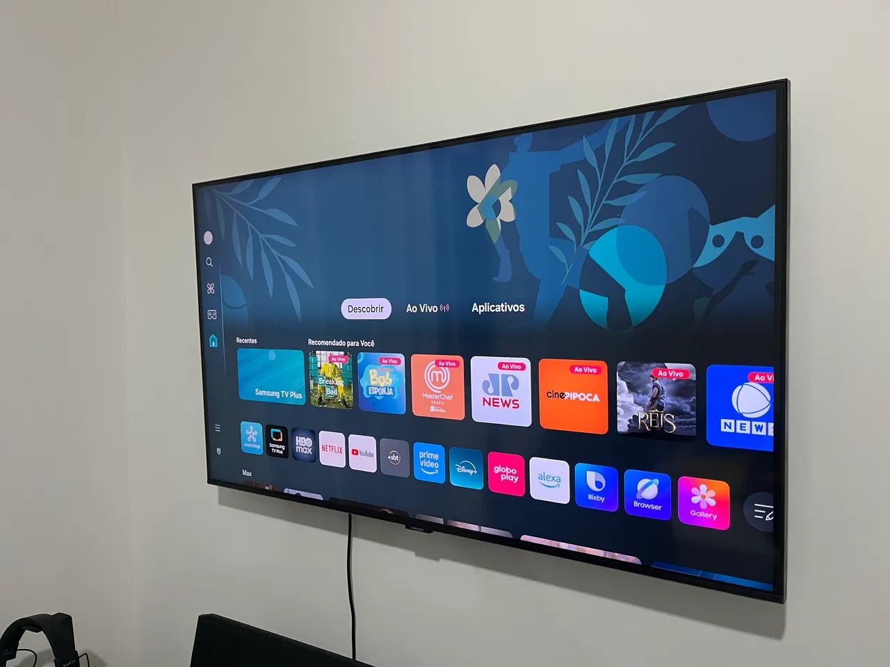 Tv Smart Samsung 43 Polegadas Crystal 4K UHD 