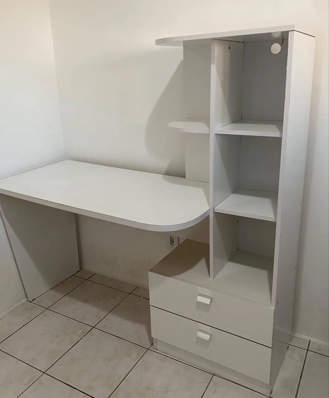 Escrivaninha com Estante e Gavetas  - Foto 2