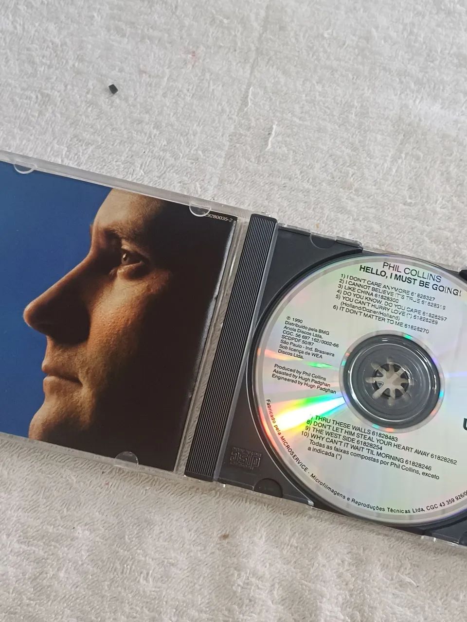 CD de estúdio Hello, I Must Be Going! de Phil Collins - Foto 3