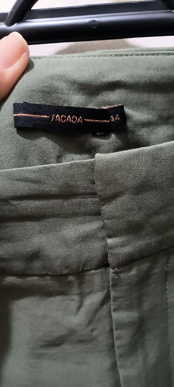 Calça da sacada,  veste 42, novo - Foto 2