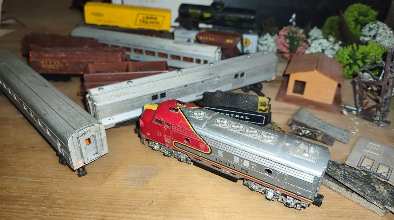 Conjunto ferromodelismo Santa Fé 