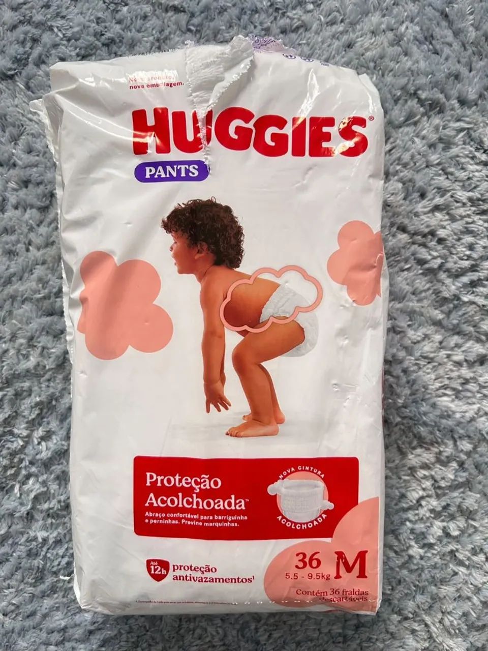 Fralda Huggies Tam. M 35un.