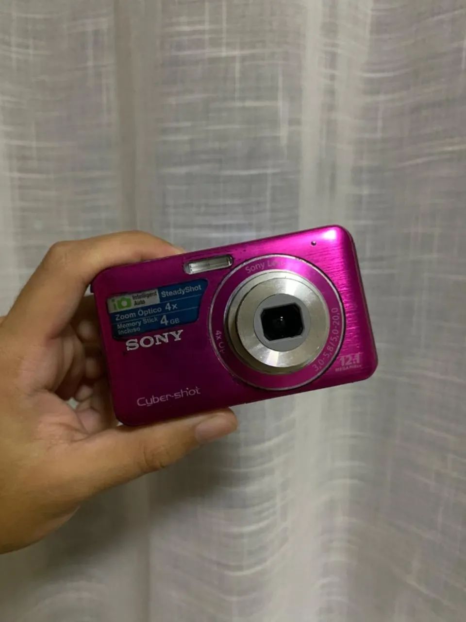 SONY Cyber-shot ピンク　未チェック Câmera Digital Sony Cyber Shot 14.1 Mega Pixels Cybershot