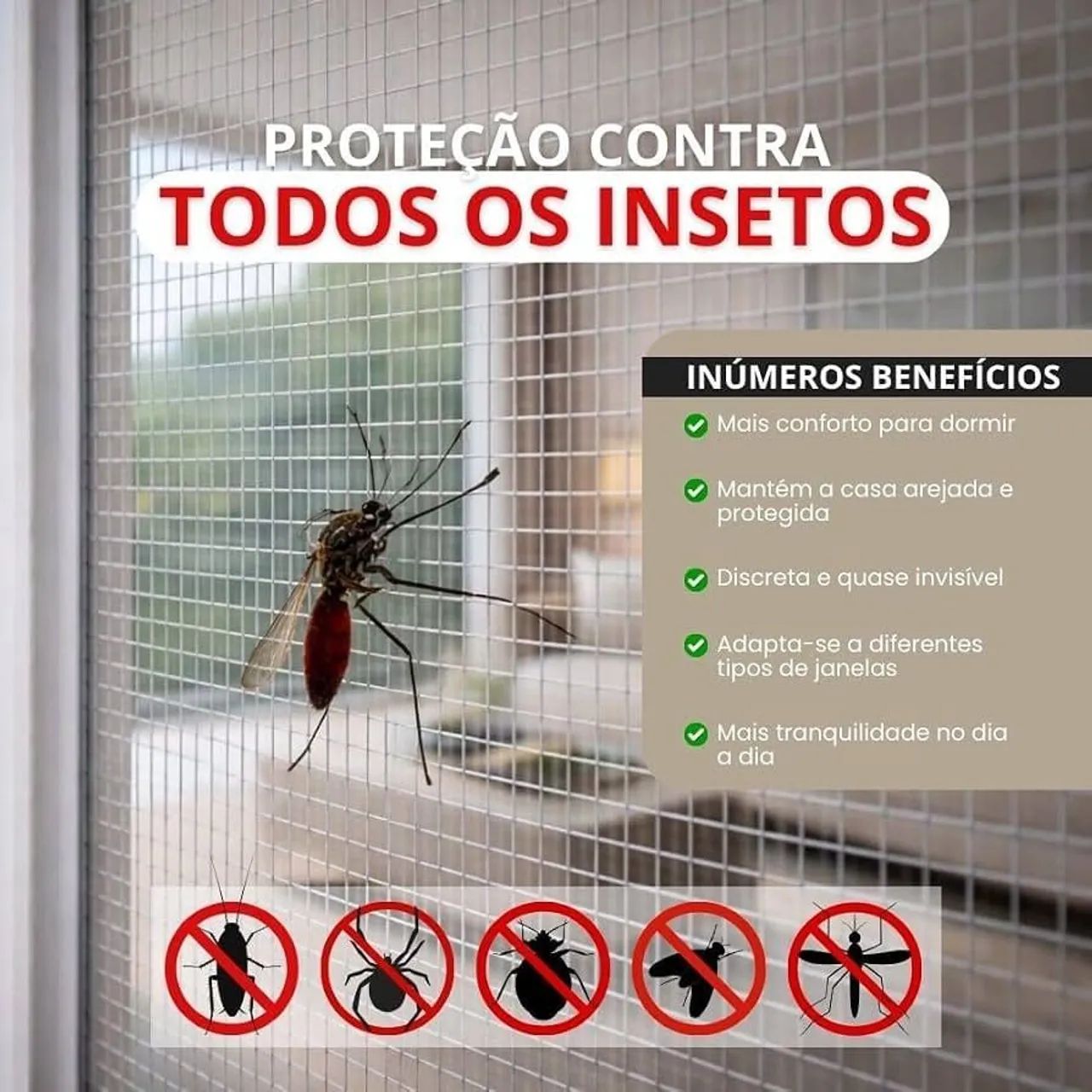 Telas mosquiteiro - Foto 2