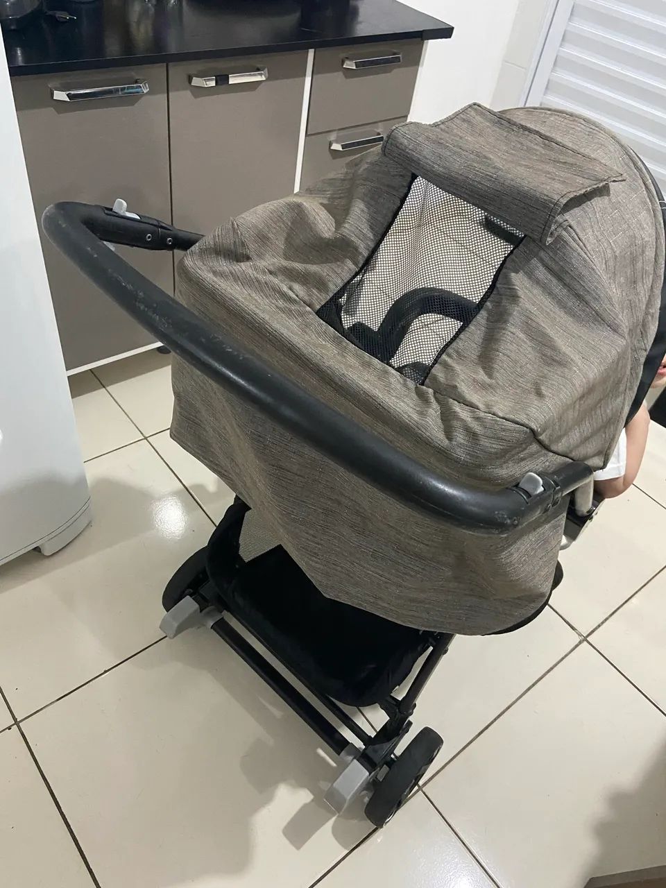 Carrinho de bebê e cadeira bebê conforto - Foto 2