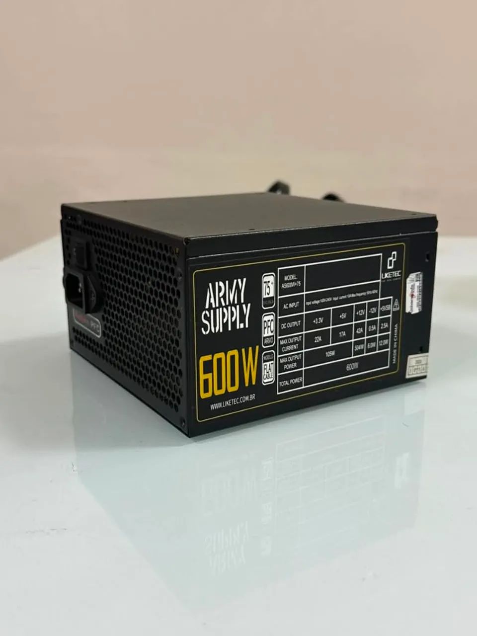 Fonte pra Pc 600w 