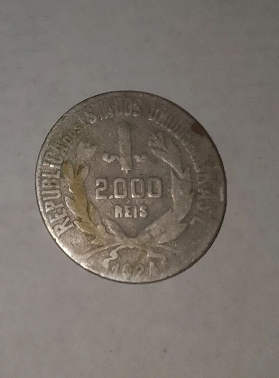 Moeda de 2000 reis - 1926 - Foto 2