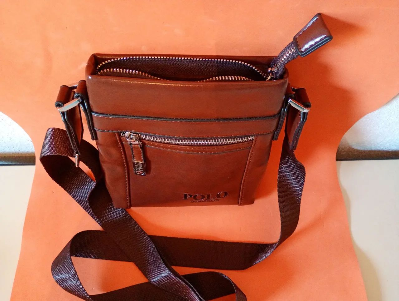 Bolsa masculina de ombro/transversal  - Foto 5